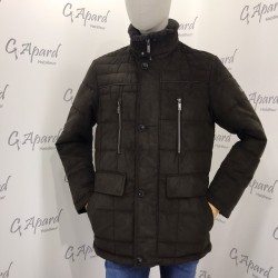 Parka matelassée en suédine NEW CANADIAN