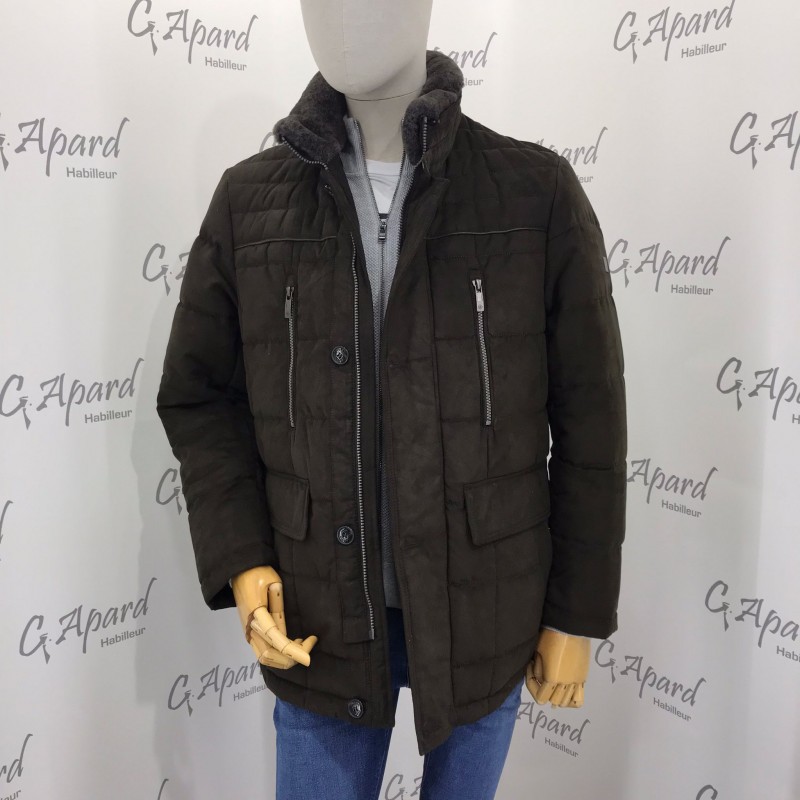 Parka matelassée en suédine NEW CANADIAN