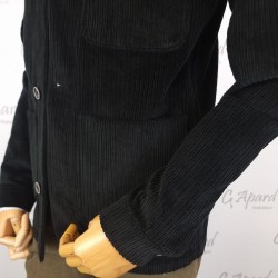 Veste en velours "Peintre" G.APARD