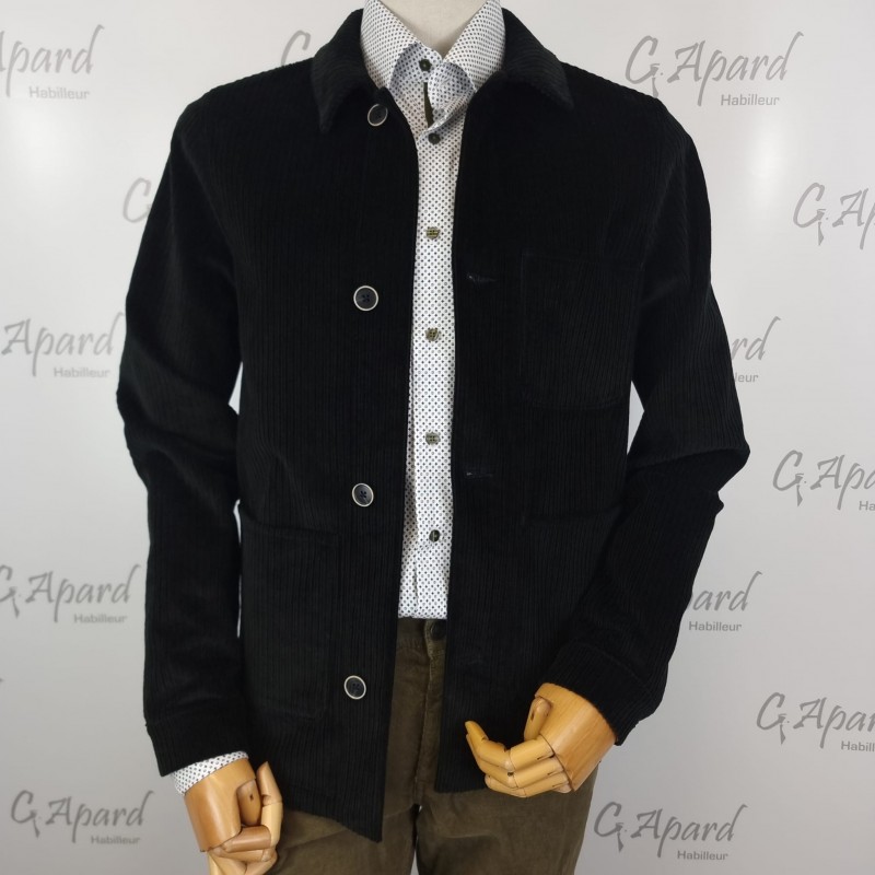 Veste en velours "Peintre" G.APARD