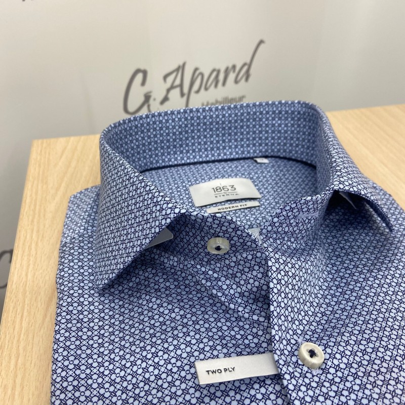 Chemise imprimée Modern Fit Eterna