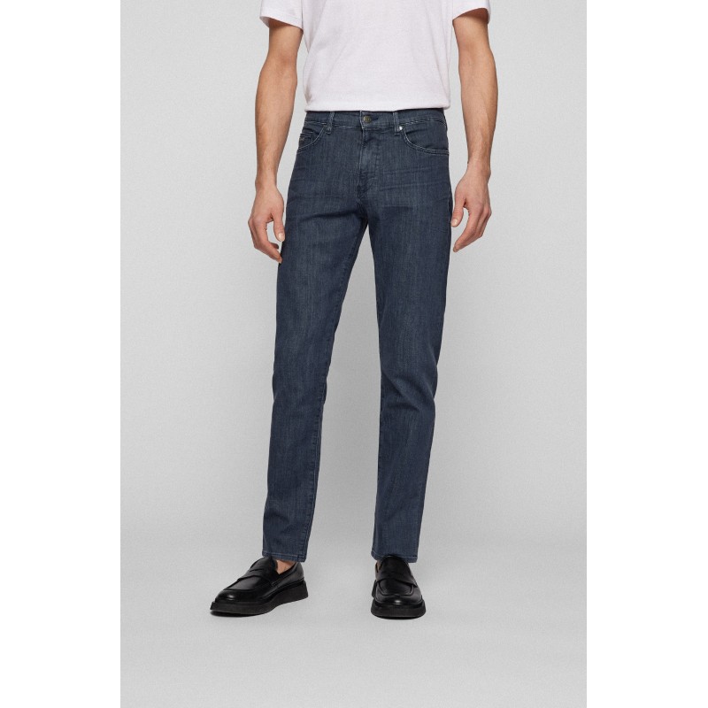 JEAN SLIM FIT EN DENIM LÉGER GRIS HUGO BOSS