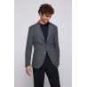 VESTE REGULAR FIT EN JERSEY À MOTIF AVEC COUDIÈRES HUGO BOSS