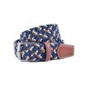 Ceinture tressée en textile de couleur MIGUEL BELLIDO