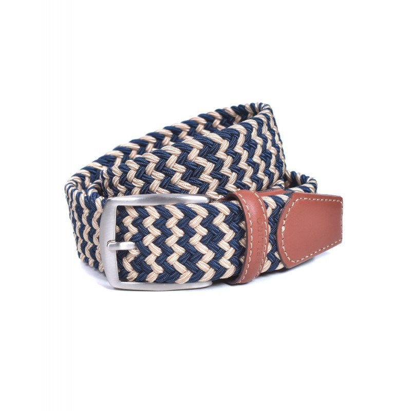 Ceinture tressée en textile de couleur MIGUEL BELLIDO