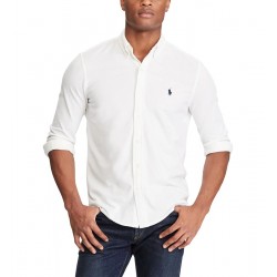 Chemise unie en coton RALPH LAUREN
