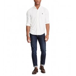 Chemise unie en coton RALPH LAUREN