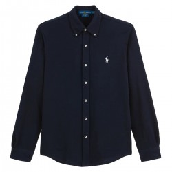 Chemise unie en coton RALPH LAUREN