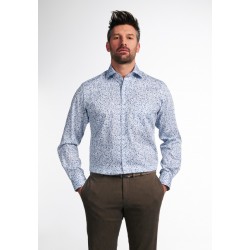CHEMISE À MANCHES LONGUES MODERN FIT TWILL IMPRIMÉ eterna