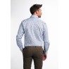 CHEMISE À MANCHES LONGUES MODERN FIT TWILL IMPRIMÉ eterna