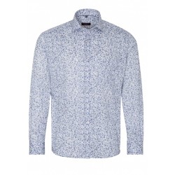 CHEMISE À MANCHES LONGUES MODERN FIT TWILL IMPRIMÉ eterna