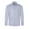 CHEMISE À MANCHES LONGUES MODERN FIT TWILL IMPRIMÉ eterna