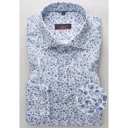 CHEMISE À MANCHES LONGUES MODERN FIT TWILL IMPRIMÉ eterna