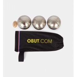 Jeu de 3 boules de pétanque...