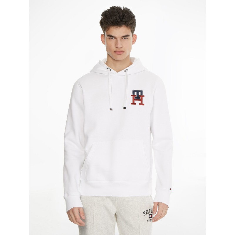 Sweat à capuche essential brodé TH TOMMY HILFIGER