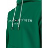 Sweat à capuche en molleton à logo TOMMY HILFIGER