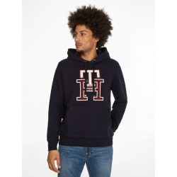 Sweat à capuche monogram TH...