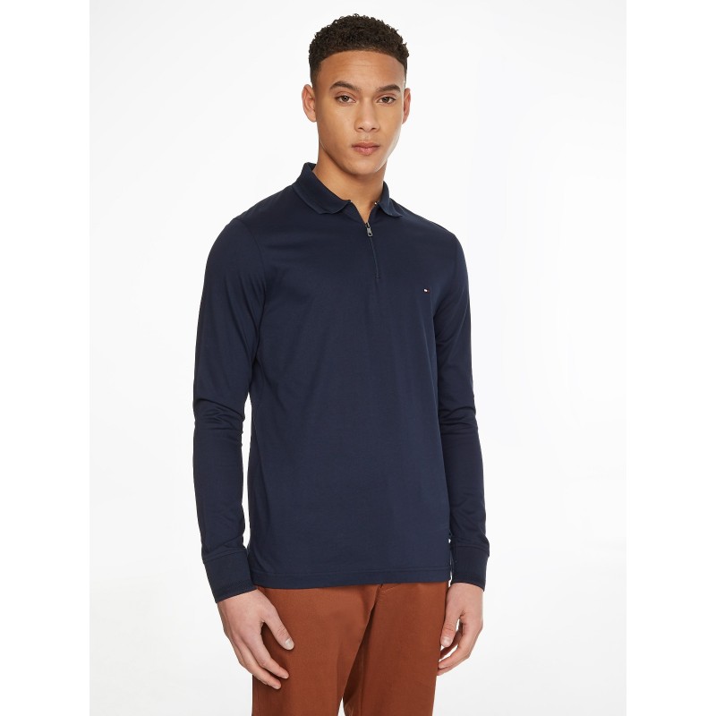 Polo ajusté en jersey TOMMY HILFIGER