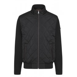 Veste matelassée bi-matière...