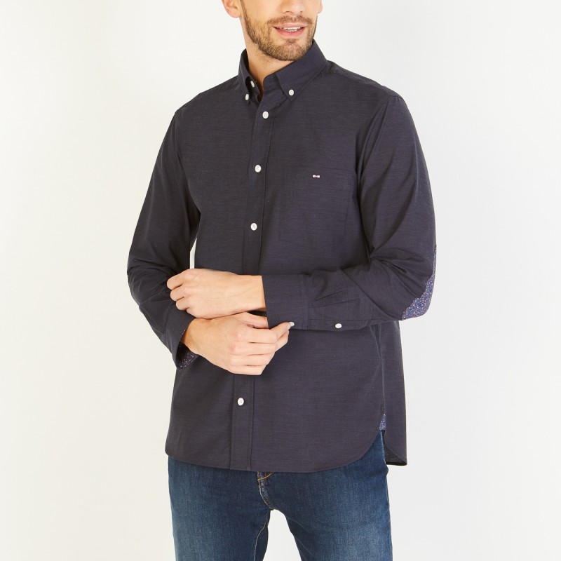 Chemise en coton et coudières fantaisie EDEN PARK