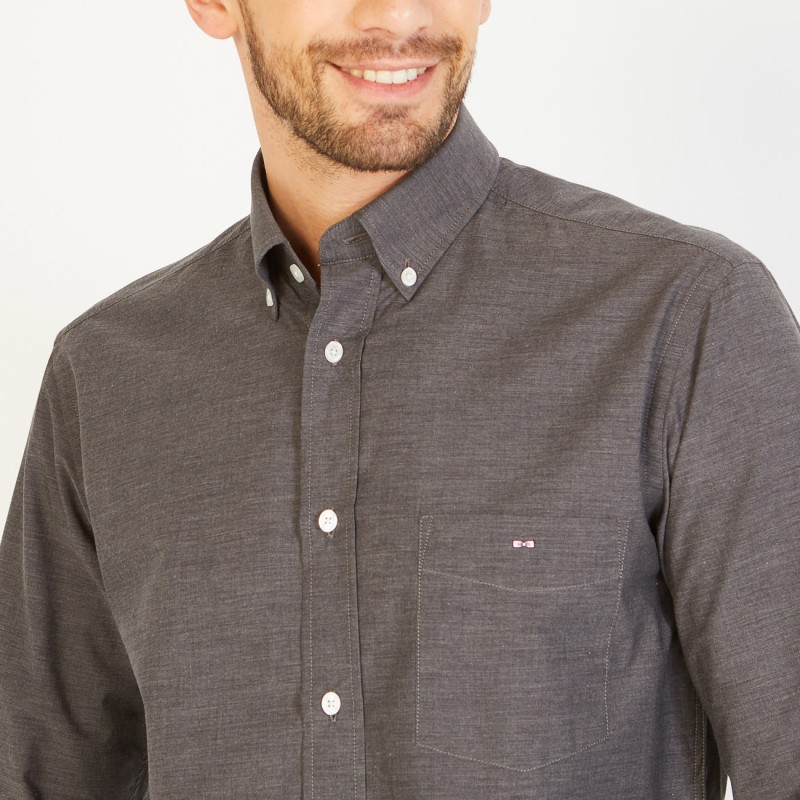 Chemise en coton et coudières fantaisie EDEN PARK