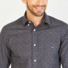Chemise en popeline à micromotifs fleuris EDEN PARK