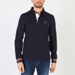 Maillot bleu foncé à...