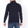 Pull col zippé en torsade décorative EDEN PARK
