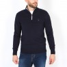 Pull col zippé en torsade décorative EDEN PARK