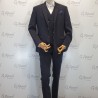Gilet croisé Polyester & Laine marine MONSIEUR HECTOR