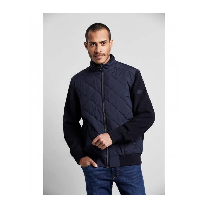 Veste matelassée bi-matière BUGATTI