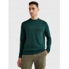 Pull col rond en coton/cachemire TOMMY HILFIGER