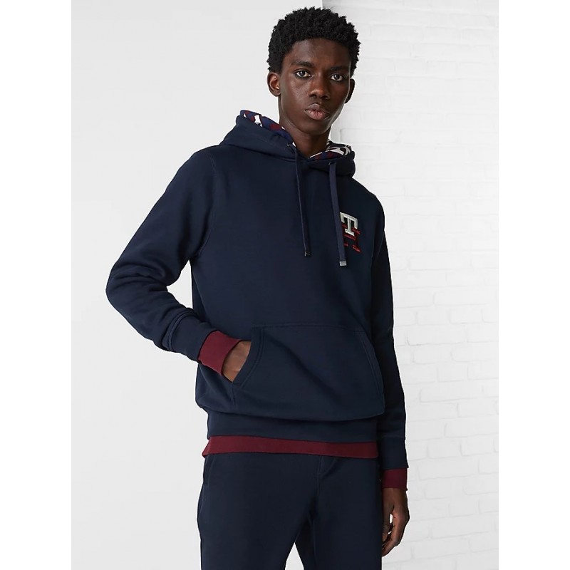 Sweat à capuche essential brodé TH TOMMY HILFIGER