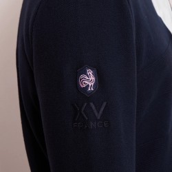 Pull en maille broderie dos XV de France EDEN PARK