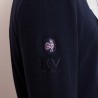 Pull en maille broderie dos XV de France EDEN PARK