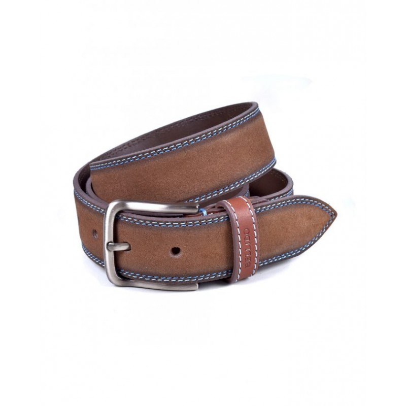 Ceinture en croute de cuir MIGUEL BELLIDO