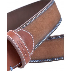 Ceinture en croute de cuir MIGUEL BELLIDO