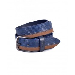 Ceinture en cuir bi-couleur...
