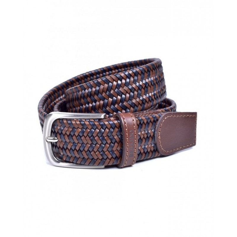 Ceinture tressée en cuir MIGUEL BELLIDO