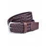 Ceinture tressée en cuir MIGUEL BELLIDO