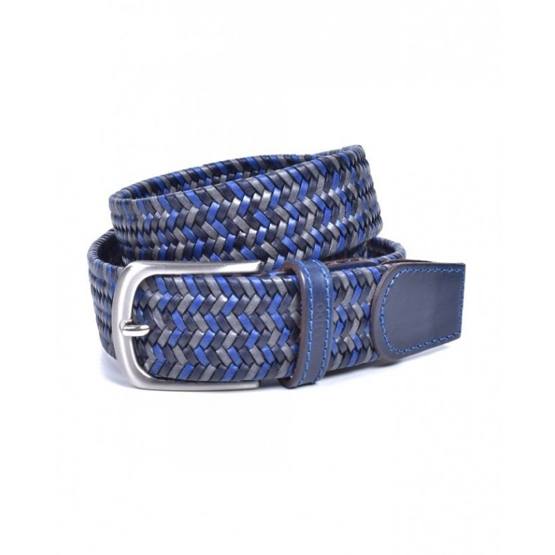 Ceinture tressée en cuir MIGUEL BELLIDO