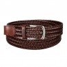 Ceinture tressée en cuir MIGUEL BELLIDO