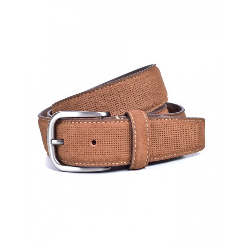 Ceinture en croûte de cuir MIGUEL BELLIDO