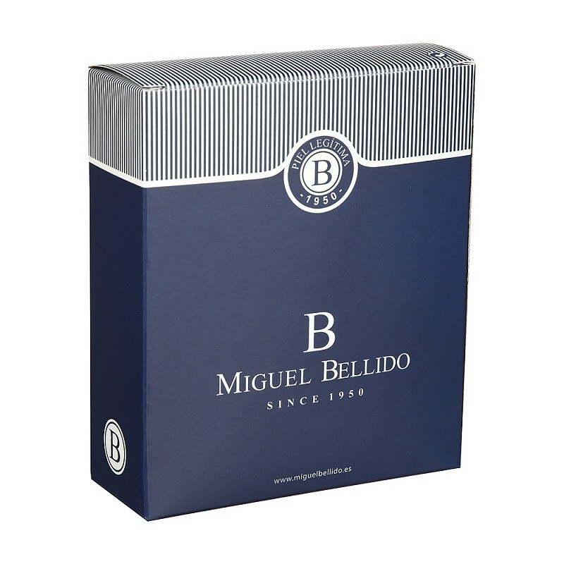 Ceinture en croûte de cuir MIGUEL BELLIDO