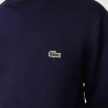 Sweatshirt en molleton gratté de coton biologique LACOSTE