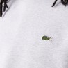 Sweatshirt en molleton gratté de coton biologique LACOSTE