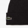 Bonnet unisexe en laine côtelée LACOSTE