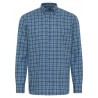 Chemise Modern en coton sergé à carreaux ETERNA