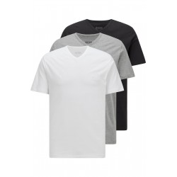 Lot de 3 t-shirts col V HUGO BOSS