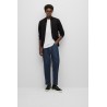 Cardigan regular fit en coton structuré HUGO BOSS